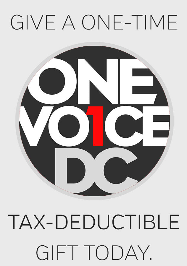 ONE TIME DONATION - OneVoiceDC – Radiance Stuff Store